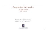 1 Computer Networks ECE/CS 438 Fall 2015 Romit Roy Choudhury Dept. of ECE and CS.