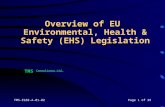 TMS-EL02-A-01-02Page 1 of 39 Overview of EU Environmental, Health & Safety (EHS) Legislation TMS Consultancy Ltd.