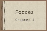 Forces Chapter 4. Force & Motion Force-a push or a pull on an object System-the object(s) experiencing the force Environment-the world around the system.