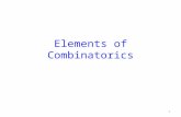 Elements of Combinatorics 1. Permutations (Weak Definition) A permutation is usually understood to be a sequence containing each element from a finite.