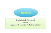 Dr.Abdulaziz Alsoumali Intern Alyamamh hospital Pediatric rotation Dr.Abdulaziz Alsoumali Intern Alyamamh hospital Pediatric rotation Jaundice.