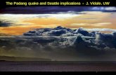 1 The Padang quake and Seattle implications - J. Vidale, UW.