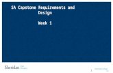 Sheridancollege.ca SA Capstone Requirements and Design Week 1 1.