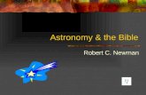 Astronomy & the Bible Robert C. Newman Is Religion a Matter of Taste? Is religion like art, a matter of taste? But each religion claims to tell us how.