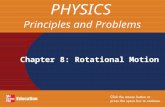 Chapter 8: Rotational Motion PHYSICS Principles and Problems.