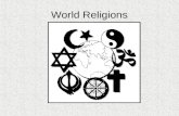 World Religions. Major World Religions Judaism.
