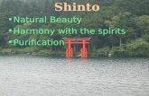 OneWorldInsight.com Shinto Natural Beauty Harmony with the spirits Purification.