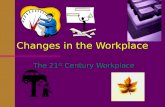 Changes in the Workplace The 21 st Century Workplace.
