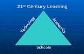 Technology Academics Schools 21 st Century Learning.