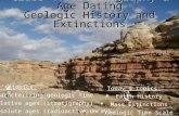 Class 4: Stratigraphy & Age Dating Geologic History and Extinctions Today’s topics:  Characterizing geologic time  Relative ages (stratigraphy)  Absolute.