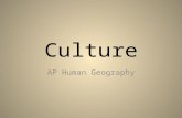 Culture AP Human Geography. What is globalization? Globalization refers to the process by which something involves the entire world and becomes global.