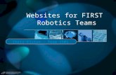 Websites for FIRST Robotics Teams Chris Elston - Team 1501.