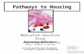 Pathways to Housing Presented by: KATHLYN DAVIS RN JULIE FORT RN Thomas Jefferson University Jefferson School of Nursing Medication Education Group Improving.