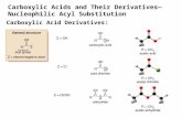 1 Carboxylic Acids and Their Derivatives—Nucleophilic Acyl Substitution Carboxylic Acid Derivatives: