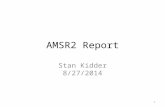 AMSR2 Report Stan Kidder 8/27/2014 1. Overview AMSR2 data is fully implemented at CIRA The next two slides show the AMSR2 RR and TPW. 2.