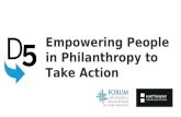 Empowering People in Philanthropy to Take Action.