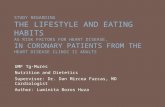 STUDY REGARDING THE LIFESTYLE AND EATING HABITS AS RISK FACTORS FOR HEART DISEASE, IN CORONARY PATIENTS FROM THE HEART DISEASE CLINIC II ADULTS UMF Tg-Mures.