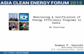 1 icfi.com | Monitoring & Verification of Energy Efficiency Programs in India An Overview Soumya P. Garnaik Head-Energy Efficiency ICF International India.