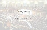 Congress Now Chapter 11. The Origins of Congress Congress was suppose to be the most powerful branch because the framers feared the Executive branch and.