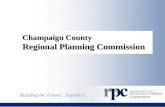 Champaign County Regional Planning Commission. Brookens Administrative Center 1776 East Washington Street Urbana, IL 61802.