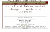 Multiple job holding: interpreting economic, social and labour market change in Ashburton District Nicola Robertson Taylor Baines and Associates Harvey.