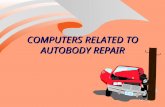 COMPUTERS RELATED TO AUTOBODY REPAIR. TYPES OF COMPUTERS SYSTEMS n WITH DIAGNOSTIC CODES –TROUBLE CODES READ FROM SYSTEM –DIAGNOSTIC CONNECTOR –ABS, AIR.