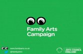 Www.familyarts.co.uk @familyarts1. ACE Audience Focus – Three Strands Strand 1: Understanding audiences - supporting the development of national approaches.