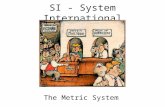 SI - System International The Metric System. How high is the ceiling?