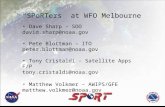 “SPoRTers” at WFO Melbourne Dave Sharp – SOO david.sharp@noaa.gov Pete Blottman – ITO peter.blottman@noaa.gov Tony Cristaldi - Satellite Apps F/P tony.cristaldi@noaa.gov.