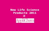 New Life Science Products 2011 @. AppliChem © 2011 2 There is another top address in Darmstadt!