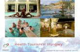 Health Tourism in Hungary. Health tourism in numbers 35 % of the commercial overnights, 49 % of domestic overnights and 24 % of the foreign overnights.