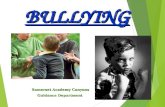 BULLYING Somerset Academy Canyons Guidance Department.