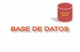 BASE DE DATOS. ARCHIVOS CONCEPTO AMBIGUO UPDATE OF DATABASE.