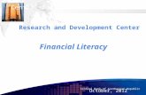 Financial Literacy Research and Development Center October, 2012 Central Bank of Azerbaijan Republic.