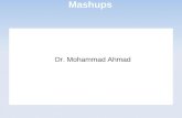 Mashups Dr. Mohammad Ahmad. 2 Mashups Agenda Introduction What are Mashups Why Mashups Types of Mashups Architecture Mashup Tools & Editors Mashups Vs.