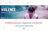 #ENDviolence Against Children #ItStartsWithMe. We are largely bystanders, onlookers, deriving pleasure from others’ misery or just retracting back to.