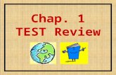 Chap. 1 TEST Review. What are three types of regions? 1.