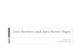 Java Servlets and Java Server Pages Carol Wolf Computer Science.
