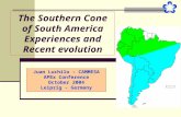 The Southern Cone of South America Experiences and Recent evolution Juan Luchilo – CAMMESA APEx Conference October 2004 Leipzig - Germany.