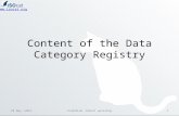 Www.isocat.org Content of the Data Category Registry 10 May /20111CLARIN-NL ISOcat workshop.