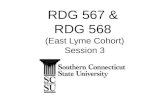 RDG 567 & RDG 568 (East Lyme Cohort) Session 3.