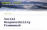 CHAPTER 1 Social Responsibility Framework. Chapter Objectives To define the concept of social responsibility To trace the development of social responsibility.
