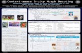 RESEARCH POSTER PRESENTATION DESIGN © 2012  End-to-End Morph Decoding Morph Entity Analysis Morph: Morphs refer to the fake.