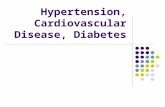 Hypertension, Cardiovascular Disease, Diabetes. 34% of Americans 36% of Americans.