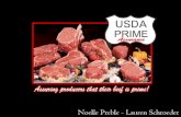Wouldn’t Beef Producers like to: Predict Marbling scores? Maximize Profits? Increase the quality of Beef? Promote beef? Increase palatability of beef?