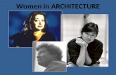 Women in ARCHITECTURE. Maya Lin Maya Ying Lin was a senior at the Yale School of Architecture, her design was chosen from among more than 1400 submissions,