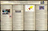 Geopolitics is the study of the relationship among politics and geography, demography, and economics. In an effort to understand territorial conflicts,