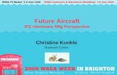 1 Future Aircraft IFE Hardware Mfg Perspective Christine Kunkle Rockwell Collins.