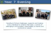 Year 7 Evening. FOSS (Friends of Sandhurst School) Governing Body Senior Leadership Team – Debbie Smith - Headteacher – Sam Hunt - Deputy Headteacher.