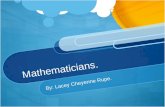Mathematicians. By: Lacey Cheyenne Rupe.. Three Famous Mathematicians. Amalie Emmy Noether. Isaac (Sir) Newton. Aryabhatta.